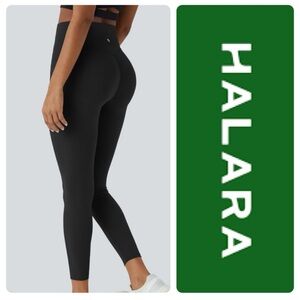HALARA Black High-Waist Sculpting Leggings